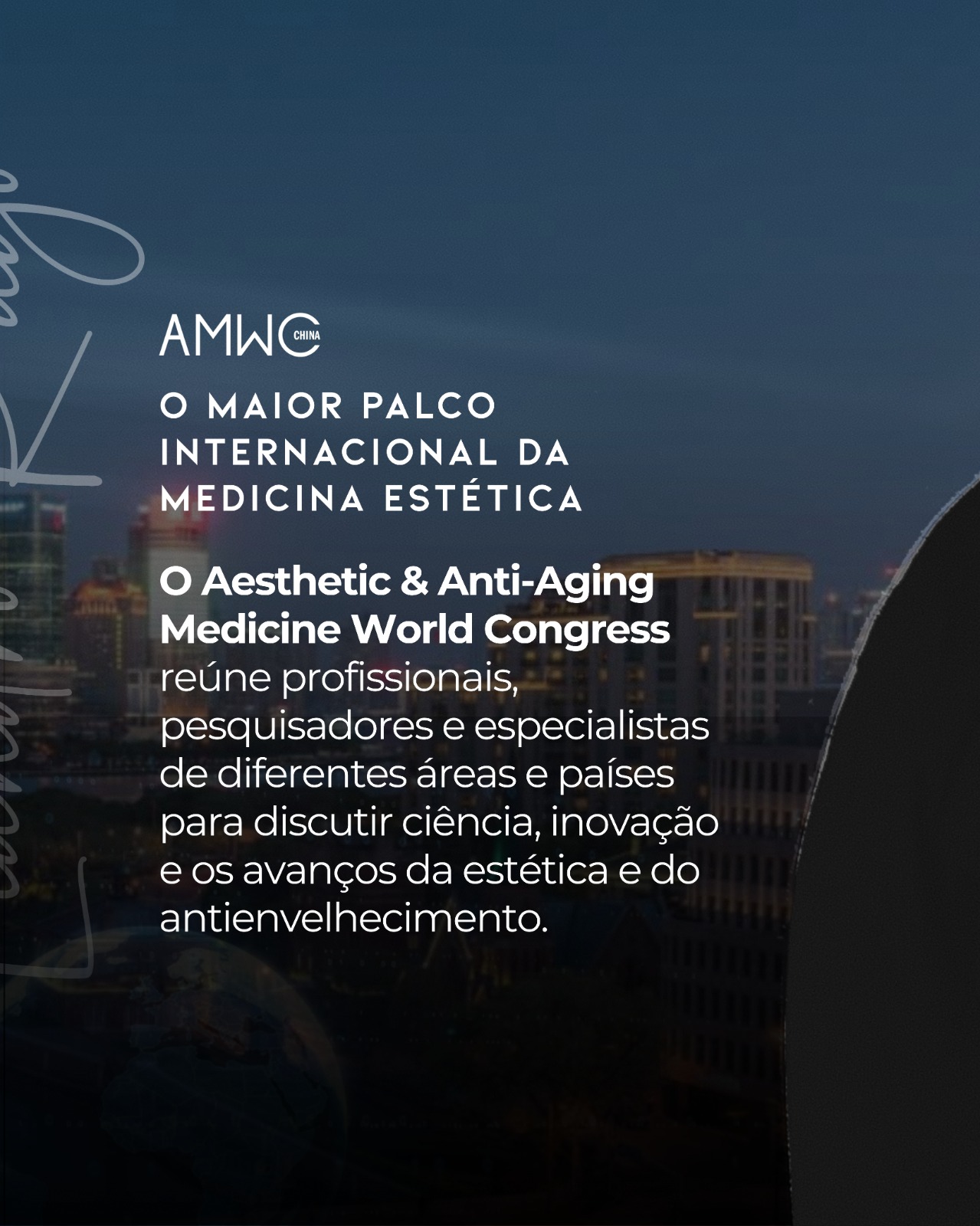 Slide 5: AMWC China e o congresso internacional